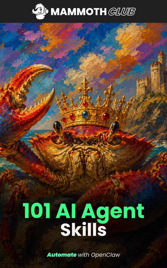 101 AI Agent Skills - Automate with OpenClaw