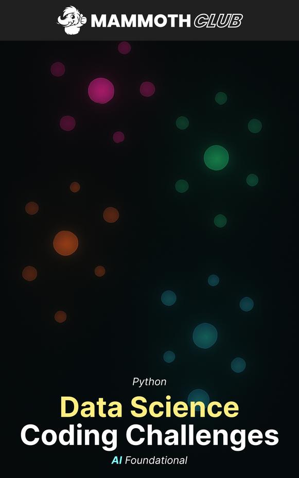 Python Data Science Coding Challenges: AI Foundational