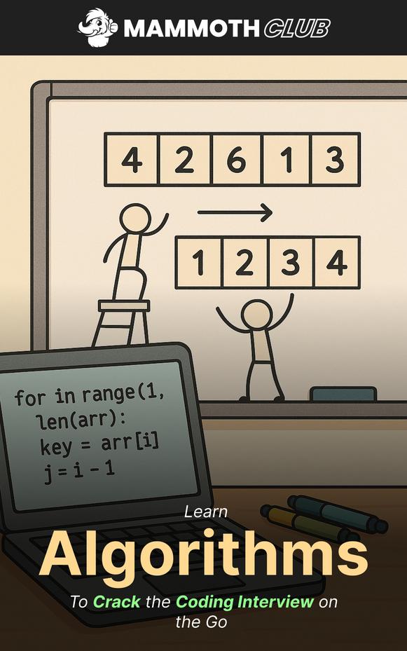 Learn Algorithms To Crack The Coding Interview On The Go