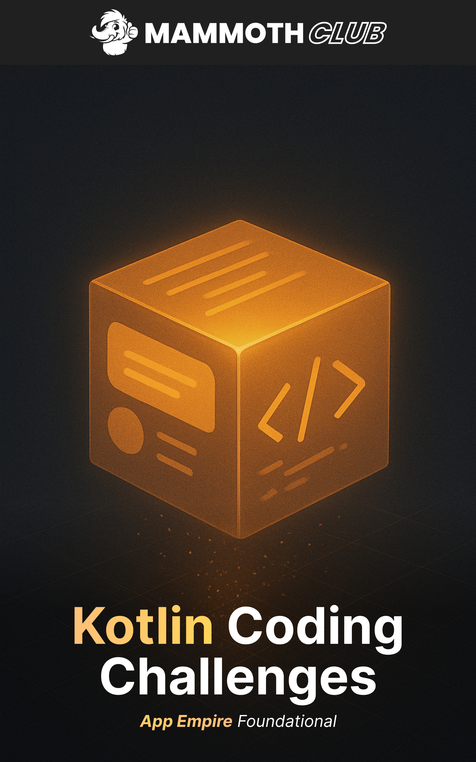 Kotlin Coding Challenges: App Empire Foundational
