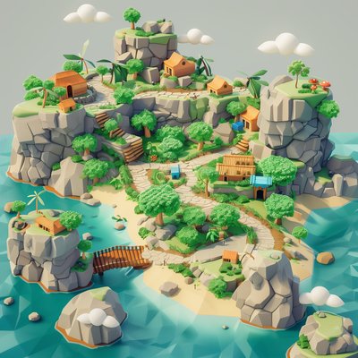Complete Roblox Creation - Designing Maps and Modeling Assets with Blender 4.1