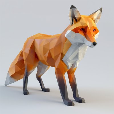 Crafting a Low Poly 3D Fox for Roblox Studio Using Blender 4