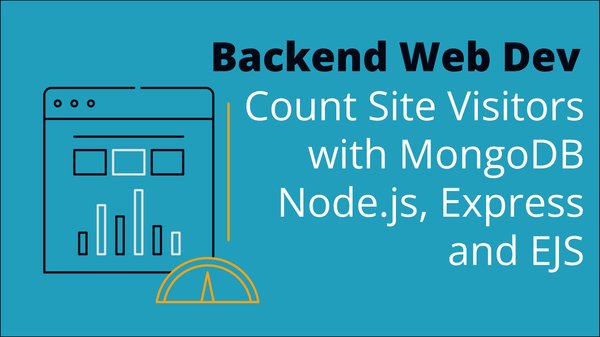 Count Site Visitors with MongoDB, Node.js, Express and EJS