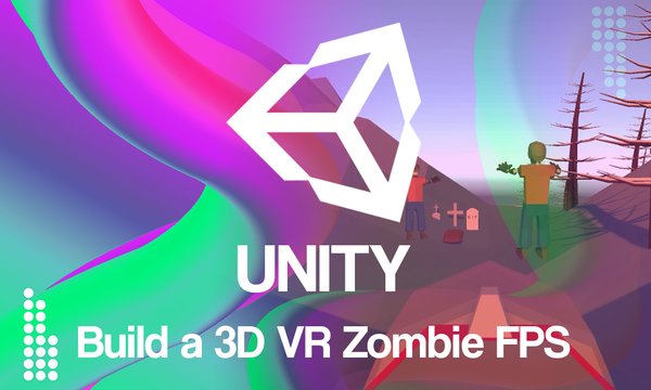 Build a 3D Virtual Reality Zombie First Person Shooter Game in Unity C#