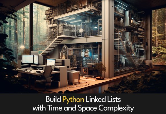 Build Python Linked Lists with Time and Space Complexity