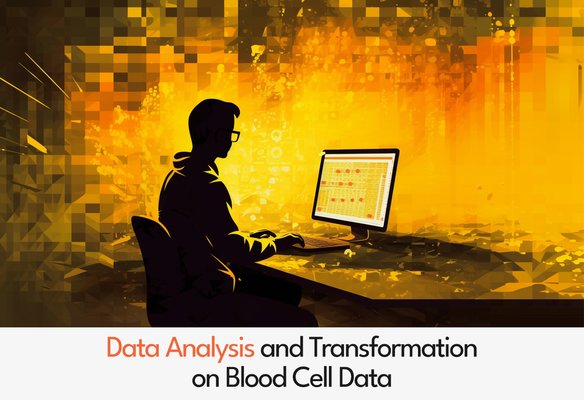 Data Analysis and Transformation on Blood Cell Data