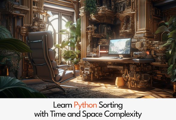 Learn Python Sorting with Time and Space Complexity