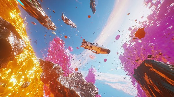 Galactic Frontiers - Space Sci-Fi 3D Game Asset Pack