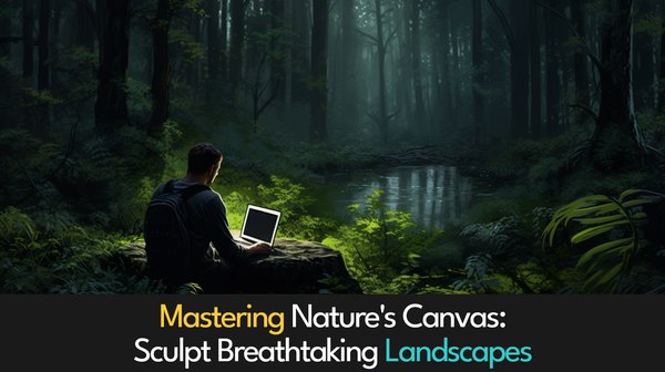 Mastering Nature's Canvas: Sculpting Breathtaking Landscapes in Blender