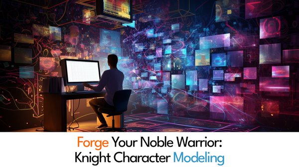 Forge Your Noble Warrior: Knight Character Modeling