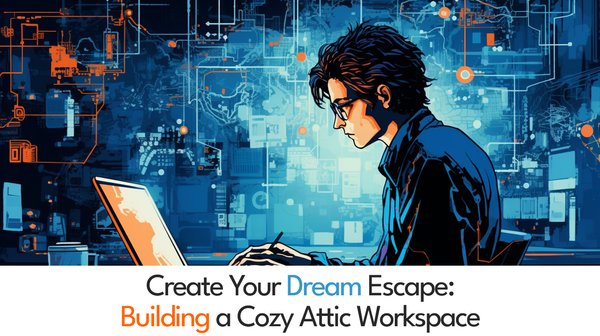 Create Your Dream Escape: Building a Cozy Attic Workspace