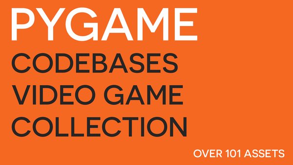 101+ PyGame Codebases - Video Game Collection