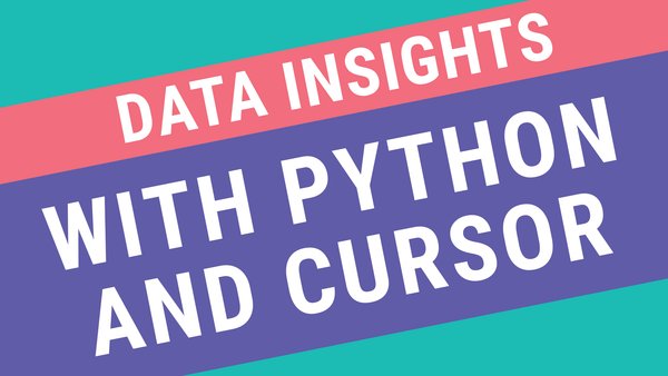 Foundations of Predictive AI with Python and Cursor