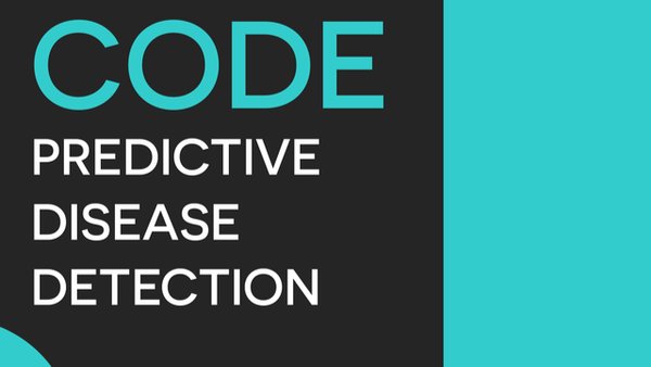 Python Machine Learning for Healthcare - Predictive Modeling and Disease Detection