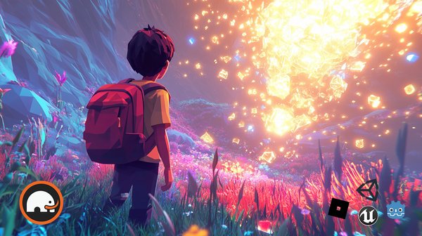 Low Poly Master Pack - Create Game-Ready Assets for Roblox, Godot, Unity, and Unreal