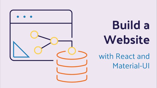 Build a Website with React and Material-UI