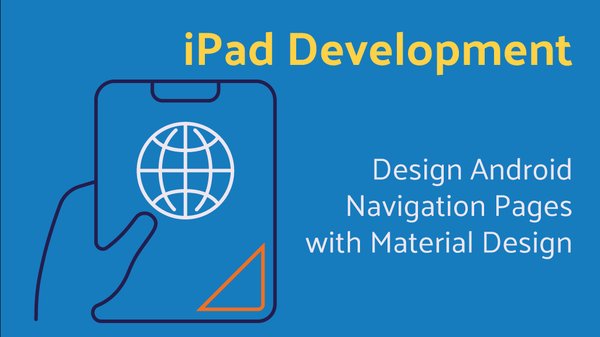 Design Android Navigation Pages with Material Design