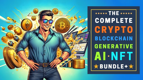 The Complete Crypto, Blockchain, Generative AI, NFT Bundle+