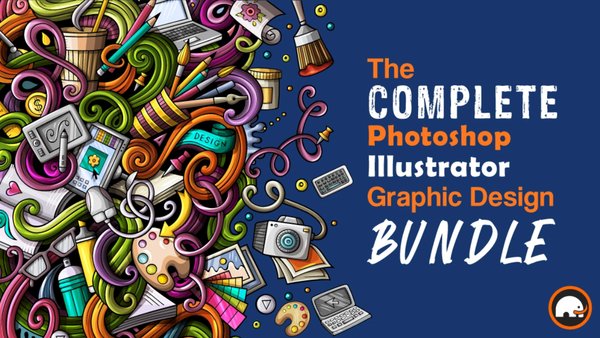 The Complete Photoshop/Illustrator Graphic Design Bundle