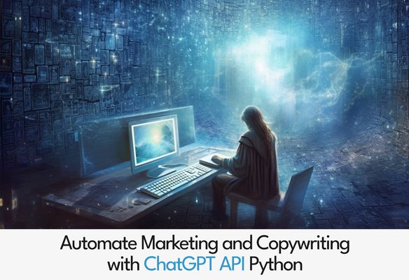 Automate marketing and copywriting with ChatGPT API Python
