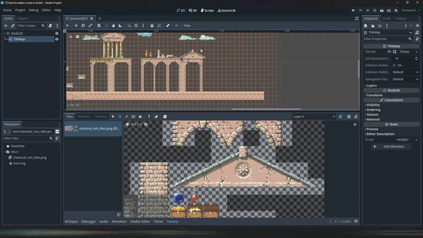 Design Sci-Fi and Ruined Sand Platformers in Godot 4