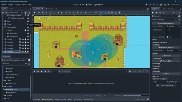 Developing a Comprehensive Survival System for Your Godot 4 Game