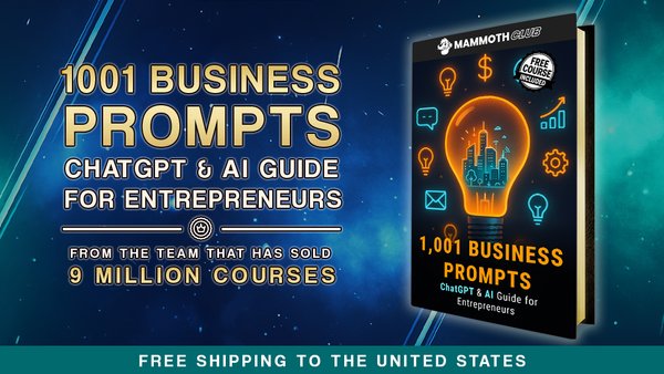 EBOOK -  1,001 Business Prompts: ChatGPT & AI Guide for Entrepreneurs