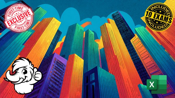 Financial Data Science Mastery: Stocks, Excel & Machine Learning with Python with 10 Exams