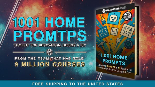 1,001 Home Prompts: Toolkit for Renovation, Design & DIY