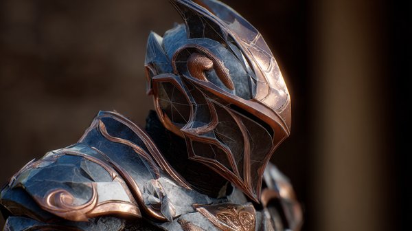 Sculpt a Low Poly Knight from Zero to Game-Ready in Blender 4