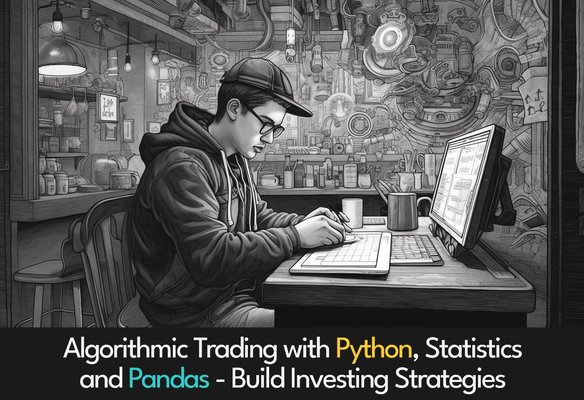 Algorithmic Trading with Python, Statistics and Pandas - Build Investing Strategies