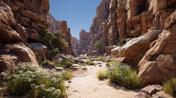 Desert Adventure Terrain & Asset Collection