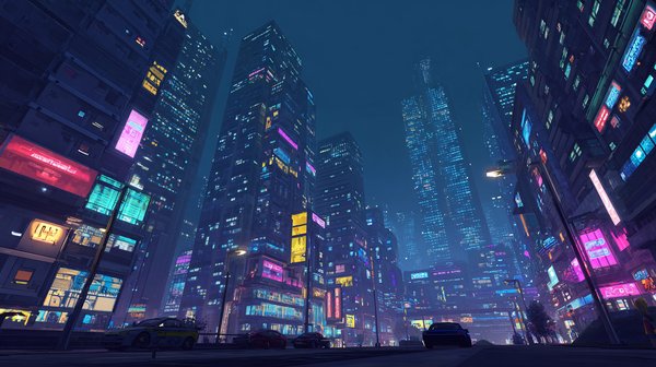 Neon Metropolis - Futuristic City Builder