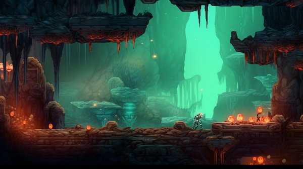 Advanced Game Development in UE5 Retro Space Action Platformer