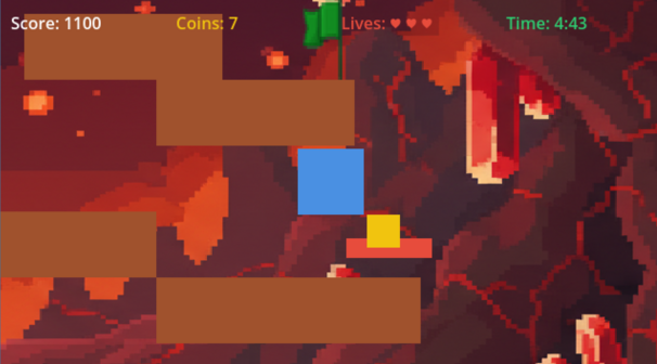 Basic 2D Platformer Starter Template in Godot 4.6