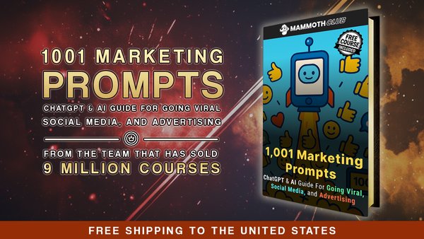 1,001 Marketing Prompts: ChatGPT & AI Guide for Going Viral