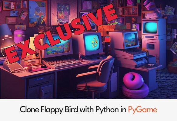 Clone Flappy Bird with Python in PyGame