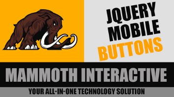 Jquery mobile buttons