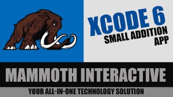 Xcode6 - 10. Small Addition app