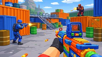 3D Multiplayer FPS Game Template in Godot 4.6