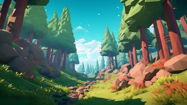 Zero to Hero Blender Course: Make 7 low poly trees for game