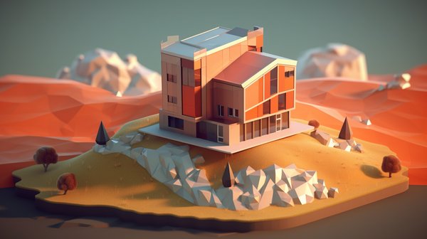 Beginner's Guide to 3D Modelling 14 Low Poly Buildings for Games