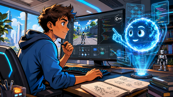 Unity and AI Assistant Foundations for Absolute Beginners