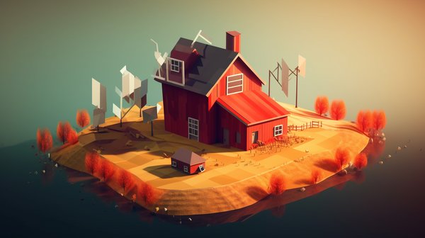 Learn Blender 3D! Make Low Poly Houses & Buildings