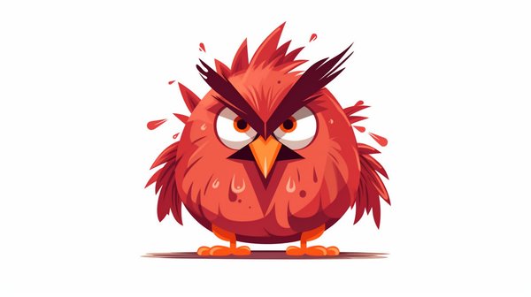 Build Angry Bird Vector Graphics in Illustrator