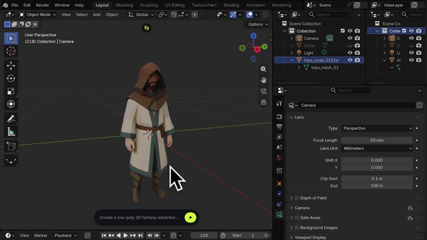 Build 3D Models with Higgsfield Blender MCP for Godot