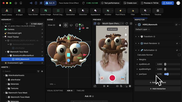 Build 3D TikTok Effects with Higgsfield Blender MCP and Effect House