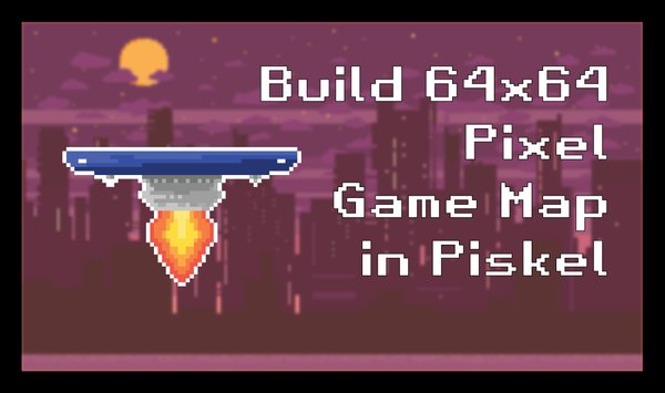 Build 64x64 forest pixel art in Piskel