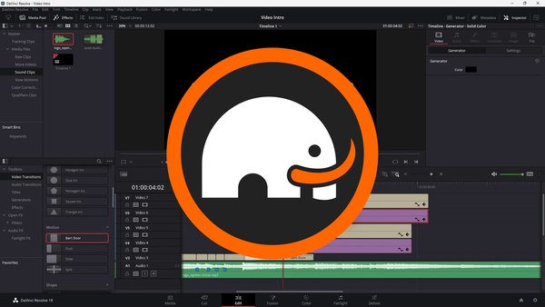 Video Editing, Color Grading And Animation In DaVinci Resolve