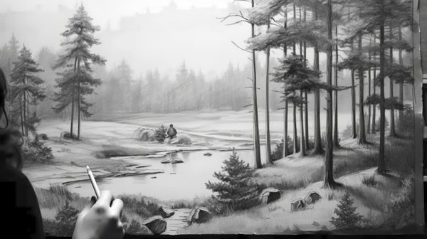 Black and White Landscapes
